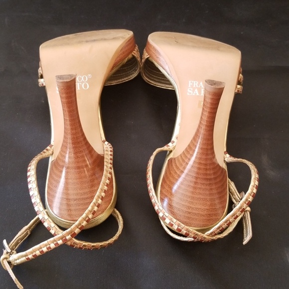 👡Franco Sarto Heeled Ankle Strap Sandals👡 - Picture 3 of 5